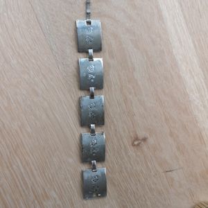 Vintage Navajo style silver bracelet.